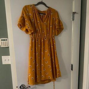 Ann Taylor yellow dress